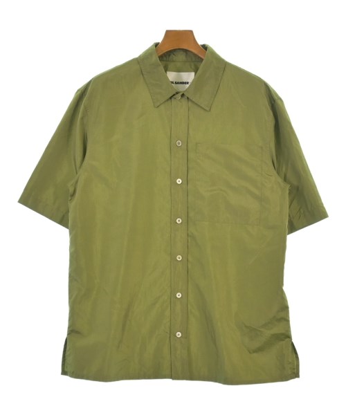 JIL SANDER + ジルサンダープラス カジュアルシャツ メンズ 46(M位) カーキ 【中古】【古着】