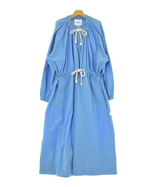 JIL SANDER + ジルサンダープラス ワンピース レディース 34(XXS位) 水色 【中古】【古着】