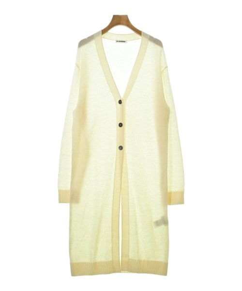JIL SANDER + ジルサンダープラスカーディガン レディース 34(XXS位) 象牙色【中古】【古着】