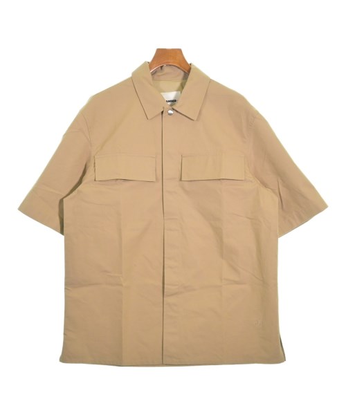 JIL SANDER + ジルサンダープラスカジュアルシャツ メンズ 44(S位) ベージュ【中古】【古着】