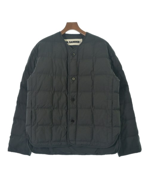 JIL SANDER + ジルサンダープラスダウンジャケット/落ちこむより良い メンズ 46(M位) 薄墨色【中古】【古着】