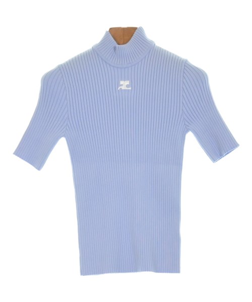 courreges paris クレージュパリニット・セーター レディース S 水色【中古】【古着】｜RAGTAG（ブランド古着のラグタグ）