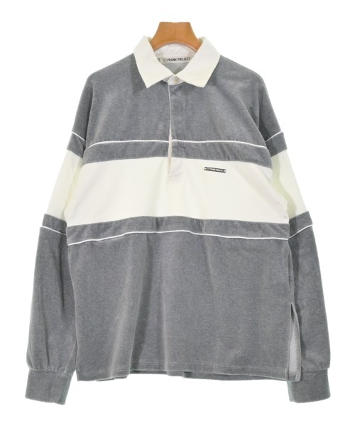 PRANK PROJECT プランクプロジェクトポロシャツ レディース F グレーx白(ボーダー)【中古】【古着】|RAGTAG(ブランド古着のラグタグ)