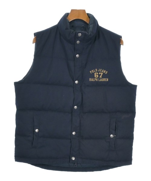 POLO JEANS CO. ポロジーンズダウンジャケット/落ち込む限りない メンズ M 紺【中古】【古着】