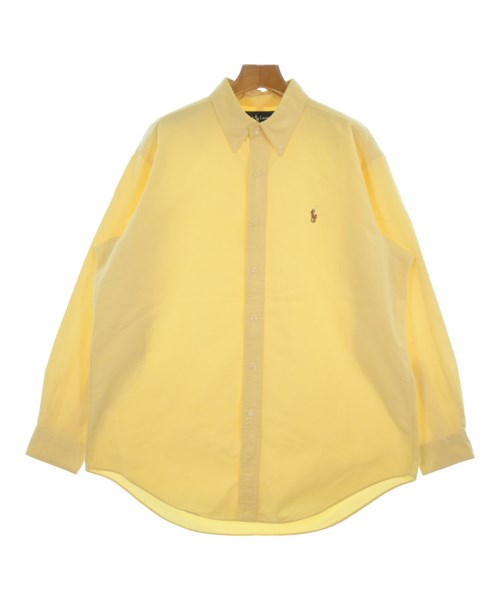 Polo Ralph Lauren ポロラルフローレン カジュアルシャツ メンズ 43(XXL位) 黄 【中古】【古着】