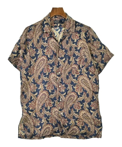 Polo Ralph Lauren ポロラルフローレン カジュアルシャツ メンズ M 紺xベージュx赤等(ペイズリー) 【中古】【古着】
