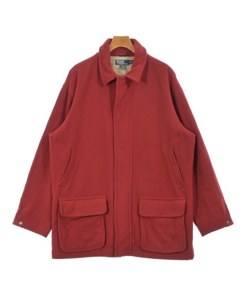 Polo Ralph Lauren ポロラルフローレン ステンカラーコート メンズ XL 赤 【中古】【古着】