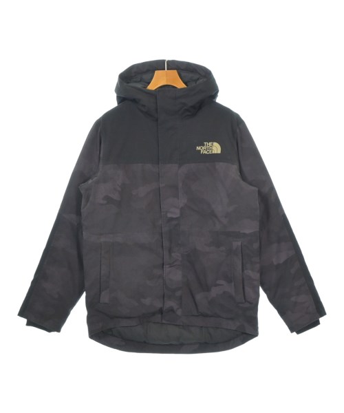 THE NORTH FACE ザノースフェイスダウンジャケット/ダウンベスト メンズ M 黒xグレー(迷彩)【中古】【古着】|RAGTAG(ブランド古着のラグタグ)