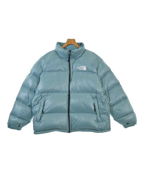 THE NORTH FACE ザノースフェイスダウンジャケット/落ちこむより良い メンズ XXL 水色【中古】【古着】