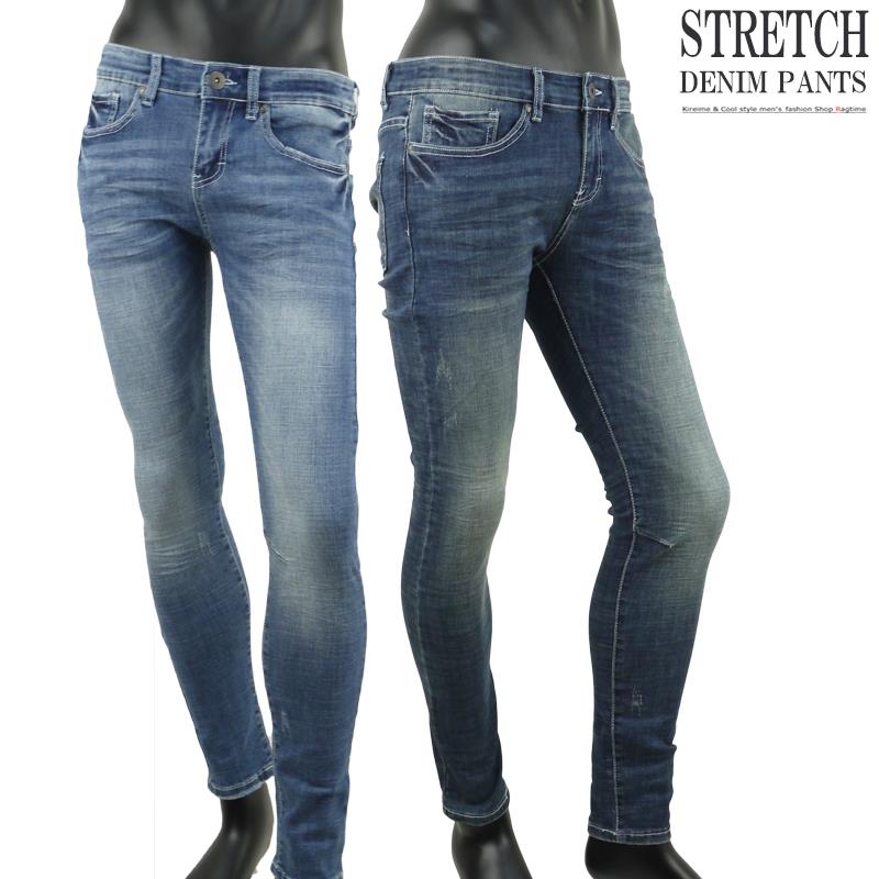 楽天市場 ストレッチジーンズ メンズ デニムパンツ スキニーデニム フィット タイト スリム パンツ V 01 Ragtime