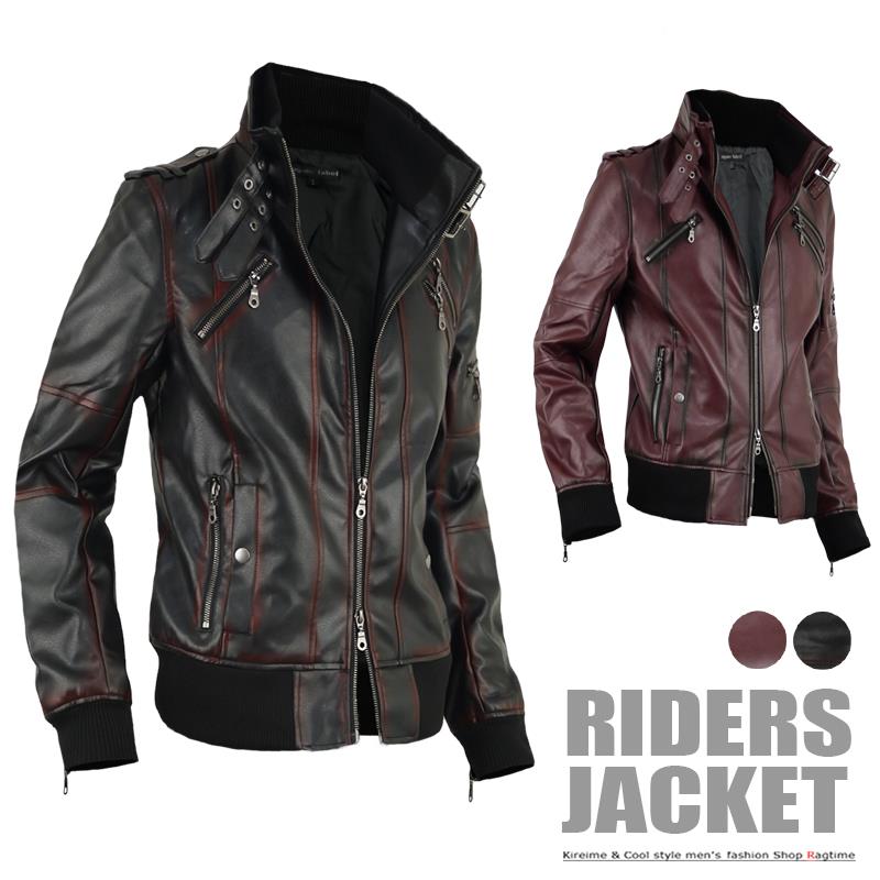 Leather Jean Jacket S Synthetic Jackets Men Riders A270901 02
