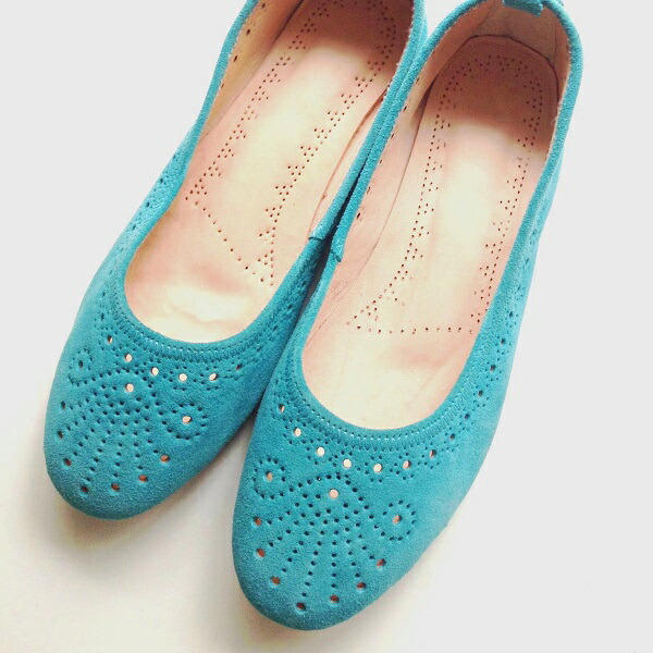 turquoise shoes