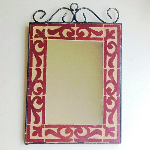 Raha Kobe Rakuten Global Market The Pretty Entrance Washstand The Pretty Entrance Washstand That 04 Angles Of Moroccan Tile Mosaic Design Mirrors Type Red Wall Hangings Hanging Mirror Antique Morocco