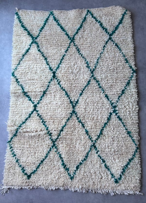 【新品】ドット柄のベニワレン モロッコラグ 玄関マット モロッコ ベニワレン Beniourain ラグ ドット柄 カラフル カーペット