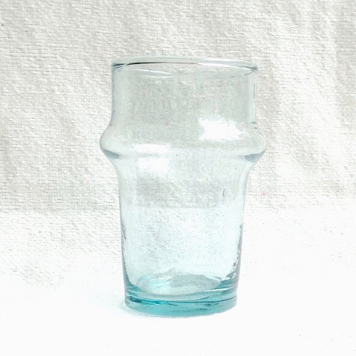 楽天市場 モロッコ ミントティーグラス M エコグラス グラス シンプル リサイクル ガラス 耐熱 グラス チャイ ハーブティー モロッコ雑貨 食器 おしゃれ Raha