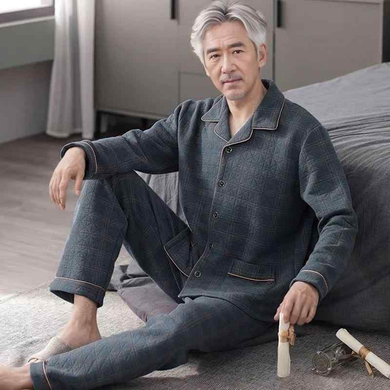 ビッグサ パジャマ メンズ 大きいサイズ シニア 父親世代 男性用