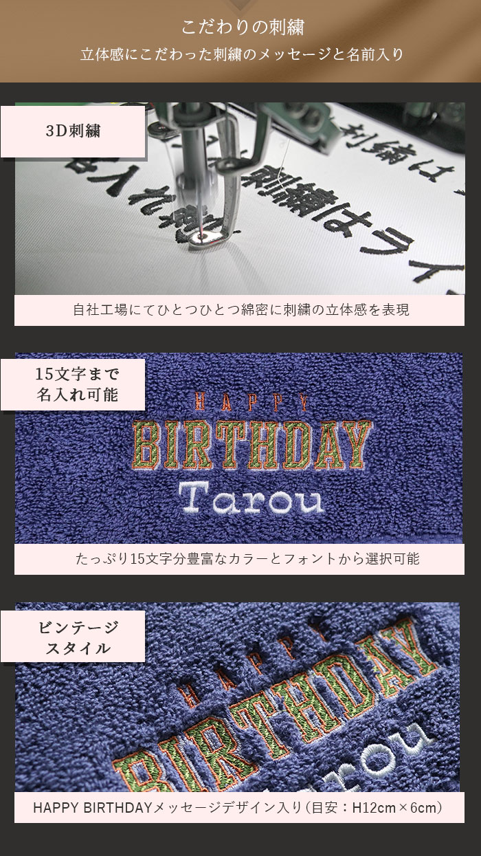 楽天市場 誕生日 バースデー バースデイ お誕生日 プレゼント 父親 ギフト メッセージ 50代 名前入り 名入れ 60代 父 友達 祖父 彼氏 お父さん 贈り物 おじいちゃん カード タオルとユニフォームの名入れ工房