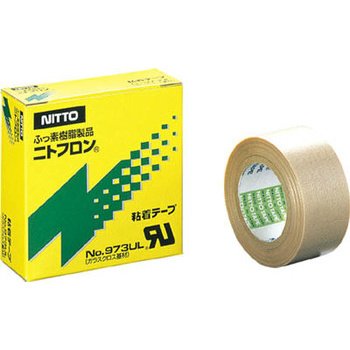 日東 ニトフロンへばり付く磁気テープNo.973UL-S 0.13mm×100mm×10m 973X13X100