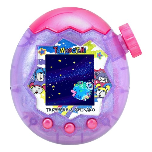 [バンダイ(BANDAI)] Tamagotchi Paradise - Purple Sky 竹下☆ぱらだいす＆しなこ特別書き割り 客体年歯 6才以上 たまごっちエデンの園