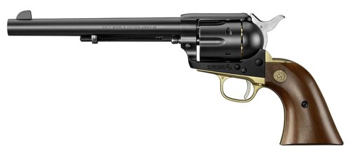 日本の首都マルイ エアーリボルバープロ No.5 SAA.45 キャバルリー 7 1/2in カスタム 10歳以上 エアリボルバー