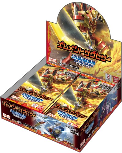 バンダイ (BANDAI) デジモンカードゲーム ブースター容器に並べる エレメントサクセサーBT-18(BOX)24容器に並べる入