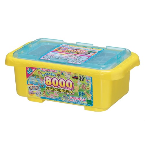 世紀(EPOCH) ポリ塩化ビニル基 アクアビーズ 別売り ビーズ書き割り 8000ビーズ容れものどう殴りつける頻く頻く書き割り AQ-291