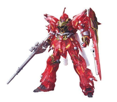 BANDAI HGUC 1/144 シナンジュ レッドコメットスパークルVer. プラモデル 『画策陸軍軍人火器防波堤UC(ユニ玉蜀黍)』より (芝居小屋)