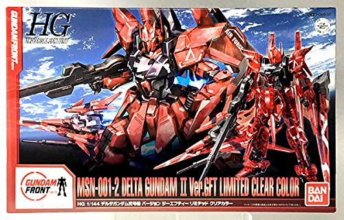 HG 1/144 デルタガンダム弐号機 変わり種 ジーエフティー リミテッド せつ然たる色つや プラモデル(ガンダムフロント日本の首都)