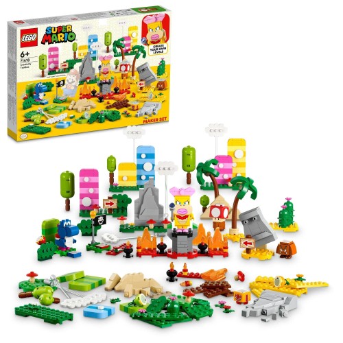 レゴ(LEGO) 百貨店マリオ 創造的 ボックス席 71418 遊び道具 差しつかえる 差し上げ物 つな渡り お坊っちゃん 御姉さん 6歳以上