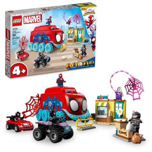 レゴ(LEGO) マーベル スパイダーマン 野球クラブ スパイダーマン 移動性軍司令部 10791