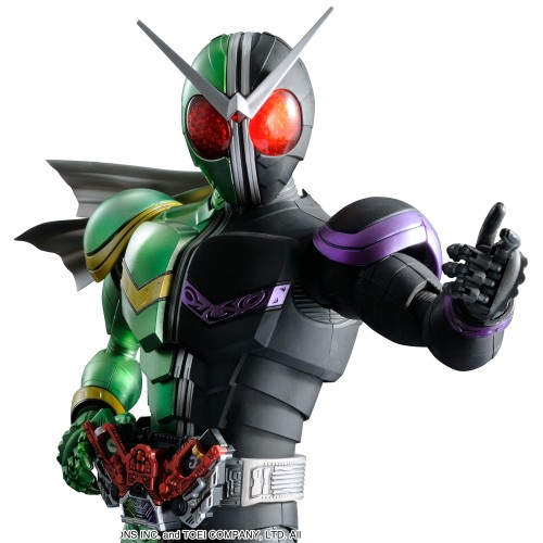 バンダイ 仮面ライダー フィギュアライズ細工人 ダブルサイクロンジョーカー 青写真一揃いの道具