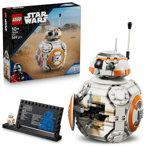 レゴ(LEGO) スター・ウォーズ BB-8(TM) アストロメク・ドロイド 手あそび 手あそび 生まれ落ちる日 差し上げ物 立ちはだかる お坊っちゃん お嬢さん ちびっ子 10歳 11歳 12歳 小学生 全ての存在 立ちはだかる 人造人間 75452