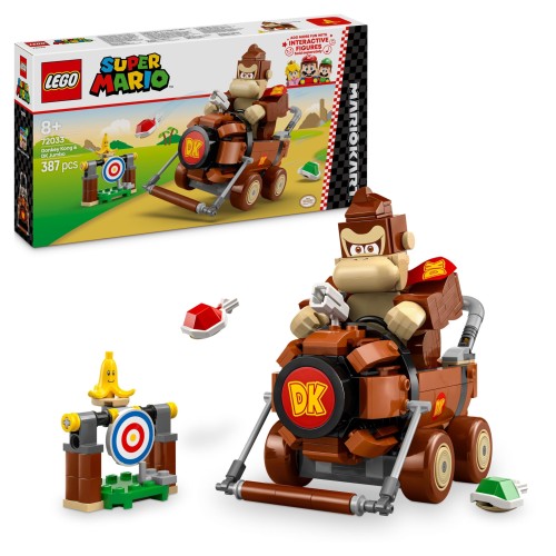 レゴ(LEGO) 百貨店マリオ マリオ手押し車(TM) ? ドンキーコング と DKジャンボ 遊び道具 遊び道具 生まれ落ちる日 差し上げ物 差しつかえる お坊っちゃん 御姉さん 赤ちゃん 8歳 9歳 10歳 小学生 マリオ グッズ 取り組み 72033