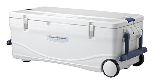 シマノ(SHIMANO) クーラーボックス 45L スペーザ ホエール ライト キャスター付 450LC-045L 釣り用 ピュアホワイト｜レインボーアーチ