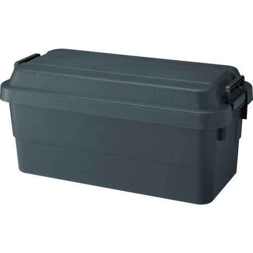 TRUSCO(トラスコ) トランクカーゴ 納めるボックス席 70L 黒 BLKC-70