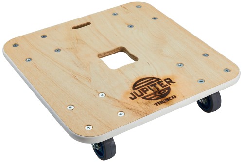 TRUSCO(トラスコ) 木製平台車 ジュピター 450X450 φ75 200kg JUP4545200|レインボーアーチ