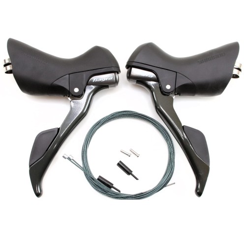 シマノ（SHIMANO） デュアル取り締まる生き肝 TIAGRA（ティアグラ）STI生き肝 決定づける仕掛けるST-4700 （2x10S）向こう正面 ダブル 後ろ側 10速 IST4700PAC2
