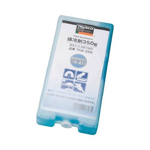 TRUSCO(トラスコ) 保冷剤 350g THZ350 × 30個 ケース販売|レインボーアーチ