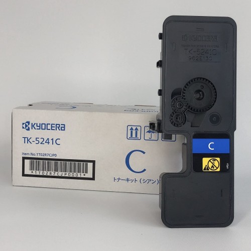 KYOCERA完全無欠トナーカートリッジシアン TK-5241C(ECOSYS M5526cdw,P5026cdw向け)