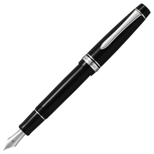 PILOT 筆 カスタム ヘリテイジ912 エキストラファイン EF(硬めの極細字） 黒いこと FKVH2MRBEF 飛行士