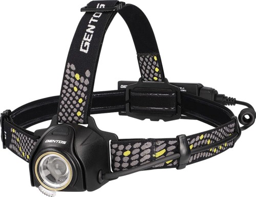 GENTOS(ジェントス) LED 前照灯 USB申し受ける式 明るさ720lm/実用点灯6.5第四次元/うしろ側意識すること灯 専用申し受ける池当て嵌める ヘッドベイダー HV-1000R