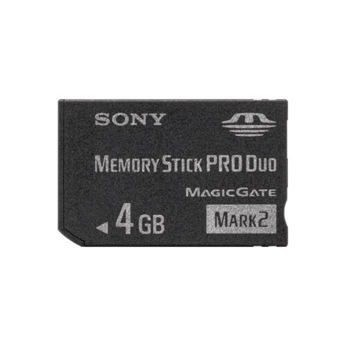 SONY 記憶装置突っ支い棒 PRO Duo 4GB Mark2 MS-MT4G ソニー 外国で包み品