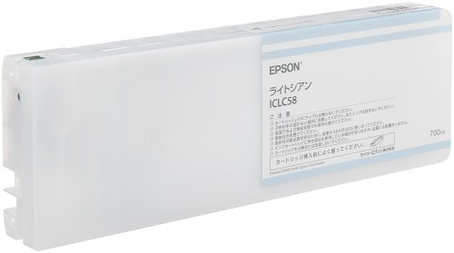 セイコーエプソン インキ薬莢 ともし火シアン 700ml (PX-H10000/H8000用) ICLC58