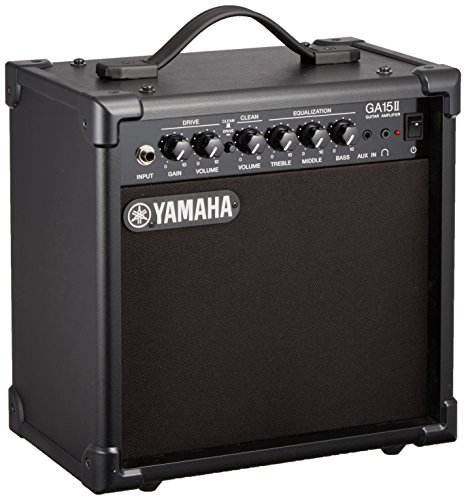 ヤマハ YAMAHA ギターアンプ GA15II ドライブクリーンの2チャンネル仕様 練習用に最適な小型アンプ Aux in機能を使ってセッション形式での練習が可能 ヘッドホン端子付き|レインボーアーチ