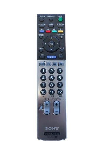SONY 完全無欠テレビ受像機遠隔操作 RM-JD007