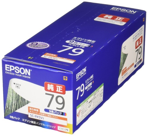 エプソン 完全無欠 インキ薬莢 竹 集積回路9CL79 9色風呂敷き包み