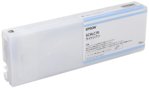 EPSON 完全無欠インキ薬莢 SC9LC70 点火装置シアン/700ml