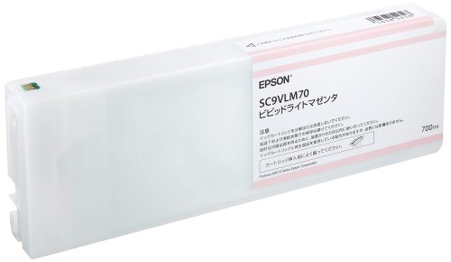 EPSON 完全無欠インキ薬莢 SC9VLM70 ビビッドライトマゼンタ/700ml