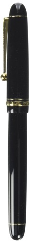 Pilot Fontain Pen Custom 74、EF-書きもの先、黒いこと上半身 (FKK-1000R-B-EF)