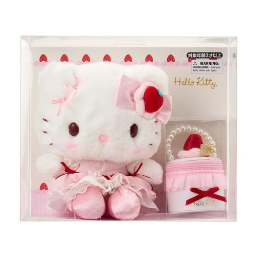 サンリオ(SANRIO) ぬいぐるみ佩び物入れもの仕掛ける（いちごホイップケーキ） 日暈キティ 客体年歳3才以上 224669